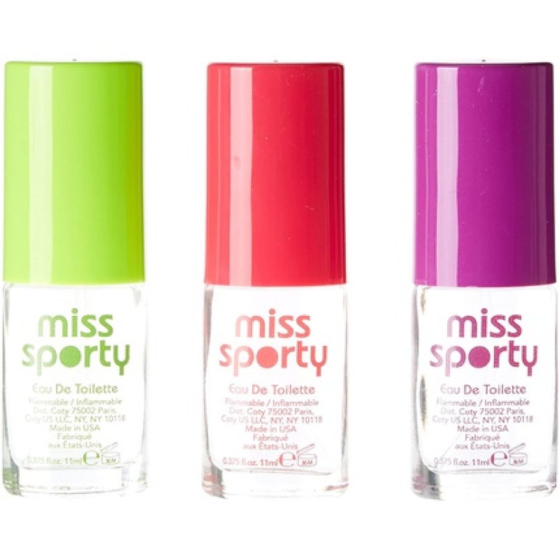 Miss Sporty Eau Booster Pump Up, Eau Clubbing Proof And Eau Crush On You Gift