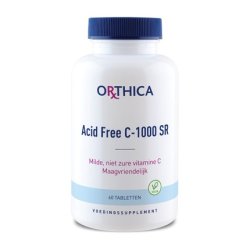 Orthica Acid Free C1000 Sr Vitamin C Supplement