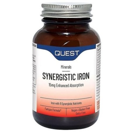 Quest Synergistic Iron - 30 Tablets, 15 Mg