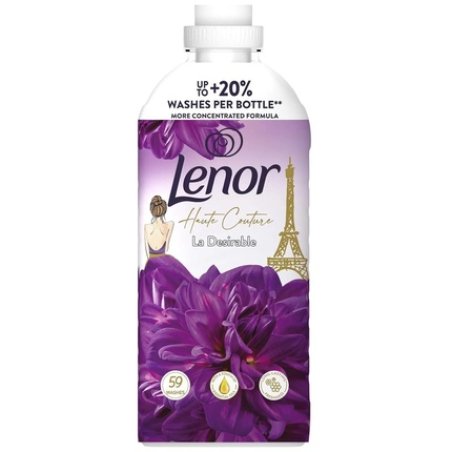 Lenor Fabric Softener La Desirable 1239ml 59 Washes