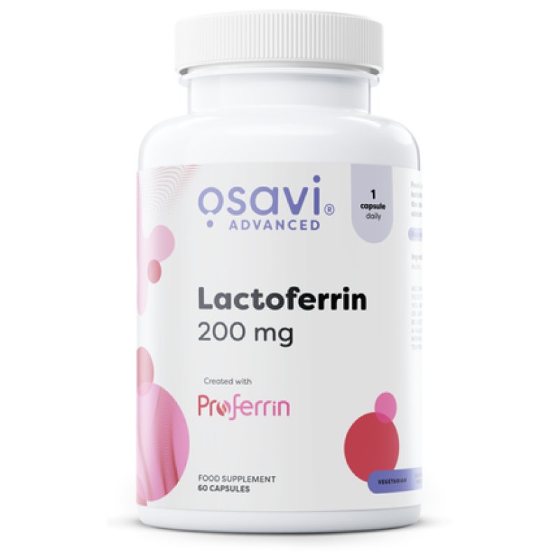 Osavi Lactoferrin 200mg 60 Capsules
