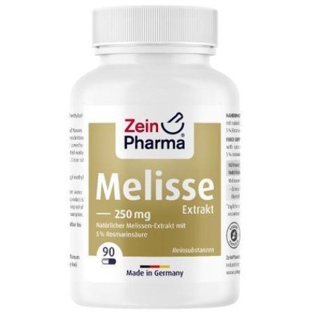 Lemon Balm Capsules 250mg Extract 90 Pieces