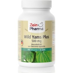 ZeinPharma Mexican Wild Yams 120 Vegetarian Capsules 1 Pack 75g