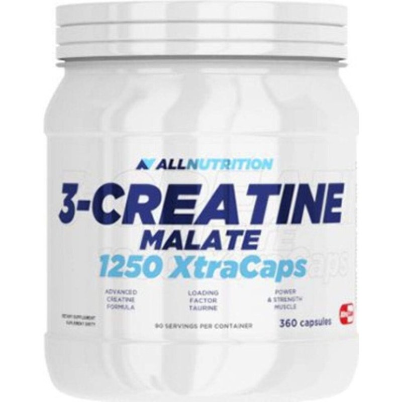 Allnutrition Tri Creatine Malate Xtracaps Supplement Creatine Monohydrate
