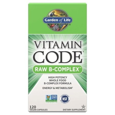 Garden Of Life Vitamin Code Raw Bcomplex 120 Vegan Capsules
