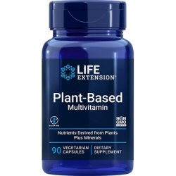 Life Extension Plant-Based Multivitamin with Minerals and Plant-Derived Vitamins 90 Vegetarian Capsules