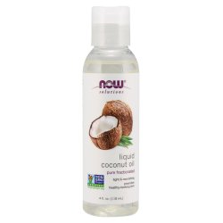 NOW Foods Liquid Coconut 118 ml Huile