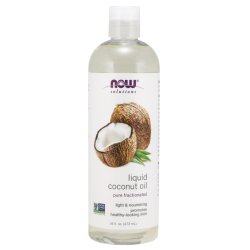 NOW Foods Liquid Coconut 473 ml Huile