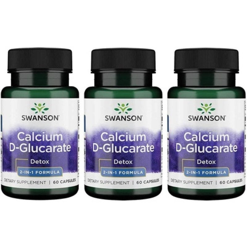 Swanson Calcium Dglucarate 60 Capsules
