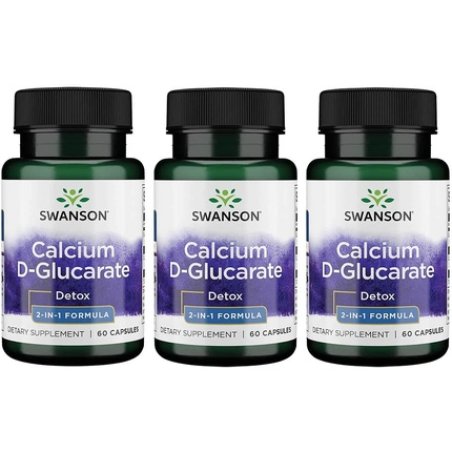 Swanson Calcium Dglucarate 60 Capsules