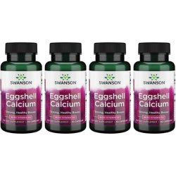 Swanson Eggshell Calcium with Vitamin D-3 60 Capsules