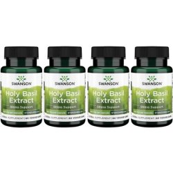 Swanson Holy Basil Extract 400mg 60 Vegetable Capsules