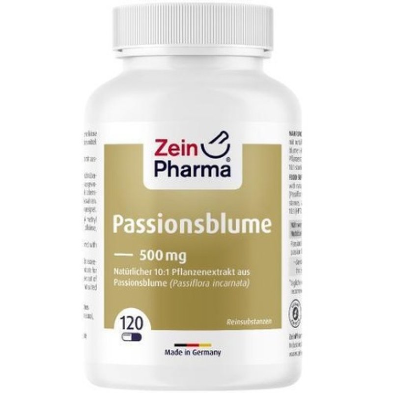 Passionflower 500mg Capsules 120 Pieces