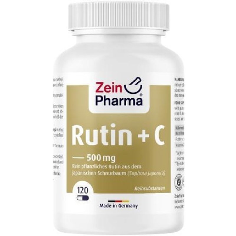 Rutin 500mg C Capsules 120 Pieces