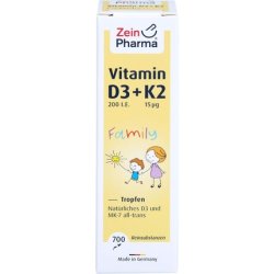 Vitamin D3 K2 Mk7 Family Oral Drops 20ml