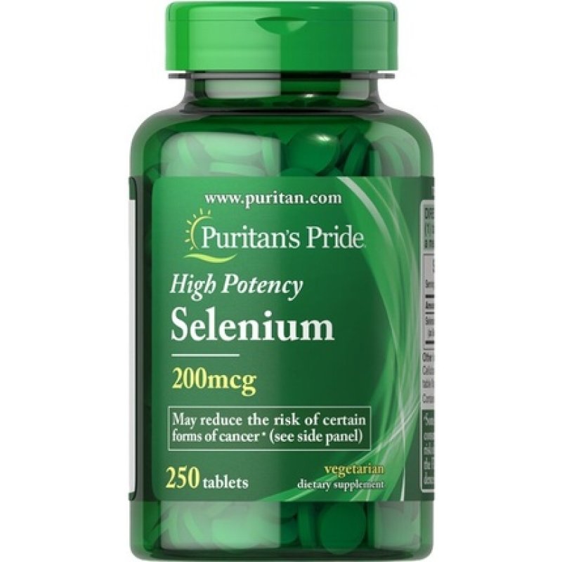 Puritan's Pride Selenium 200 Micrograms 250 Tablets