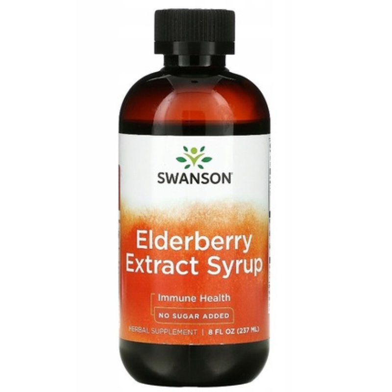 Swanson Elderberry Extract Syrup 237 Ml