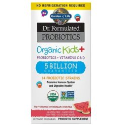 Garden Of Life Dr Formulated Probiotics Kids Watermelon 30 Chewables