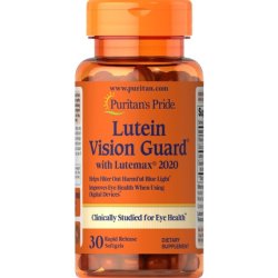 Puritan's Pride Lutein Vision Guard 30 Softgels