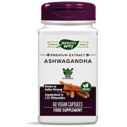 Nature's Way Ashwagandha Root Extract 500mg Indian Ginseng Ayurvedic Premium