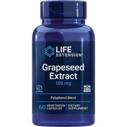 Life Extension Grapeseed Extract 100mg 60 Vcaps