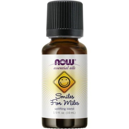 NOW Smiles for Miles Aromatherapy Blend Refreshing Scent 1-Ounce