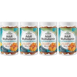Swanson Mixed Fruit Multivitamin Adult Gummies Daily Supplement 60 Gummies