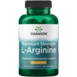 Swanson Super-Strength L-Arginine 850mg 90 Capsules