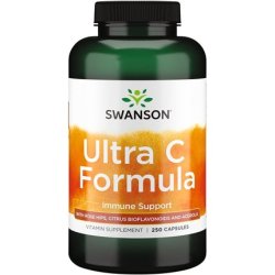 Swanson Vitamin C Formula Immune System Support Skin Cardiovascular Health Antioxidant Supplement 50mg 250 Capsules