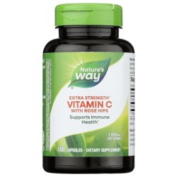 Nature's Way Vitamin C 1000 With Rosehips 100 Count