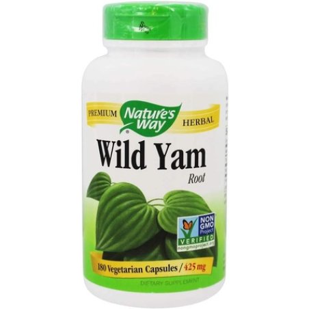 Nature's Way Wild Yam 180 Vegicaps