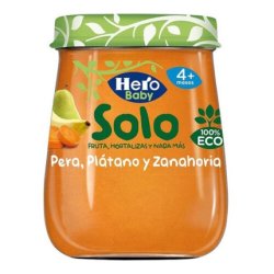 Baby Jar Hero Eco Banana Pera Zanahoria