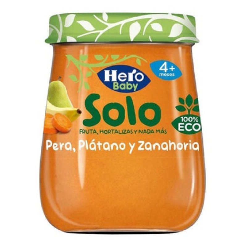 Baby Jar Hero Eco Banana Pera Zanahoria