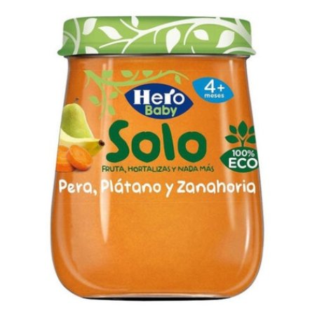 Baby Jar Hero Eco Banana Pera Zanahoria