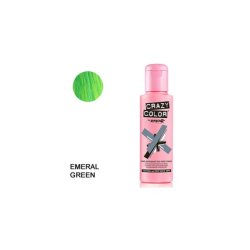 Crazy Color Renbow Crazy Color Emerald Green Hair Dye