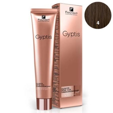 Gyptis 4 Chestnut Natural Cream For Hair With Ceramides 02 100 Ml