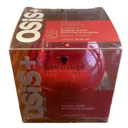 Osis Schwarzkopf Osis Rough Rubber Texture Rubber Paste Strong Control 169 Oz
