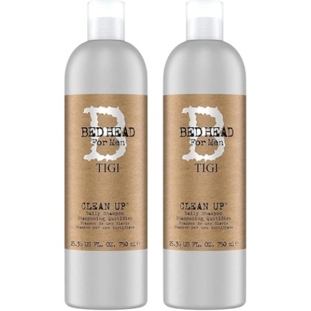 Tigi Bed Head For Men Clean It Up Twin Pack Of Shampoo 2 X 750 Ml