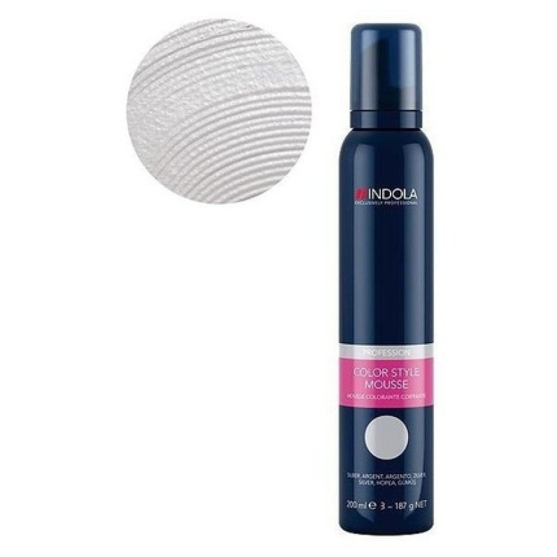 Indola Silver Coloring Mousse Hair Coloring