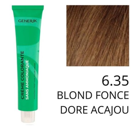 Generik Ammoniafree Hair Color 635 Dark Golden Mahogany Blonde