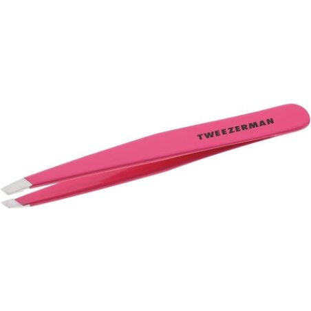 Tweezerman Stainless Steel Slant Tweezer Pink