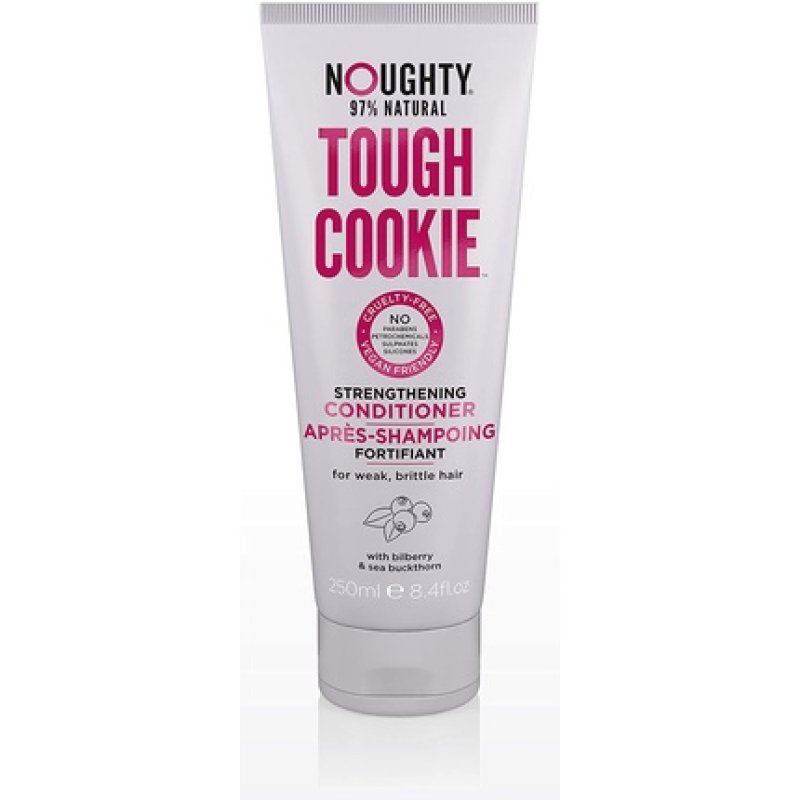 Noughty Tough Cookie Conditioner 97% Natural Sulphate Free Vegan Haircare 250ml