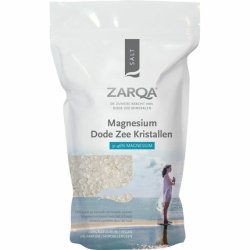 Zarqa Salt Dead Sea Magnesium Crystals Natural Bath Salt