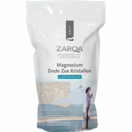 Zarqa Salt Dead Sea Magnesium Crystals Natural Bath Salt