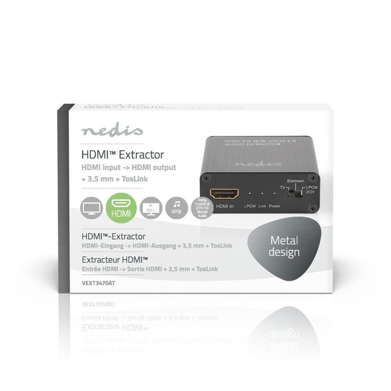 Nedis VEXT3470AT video switch HDMI