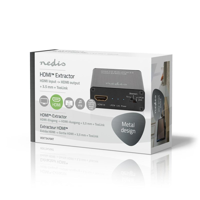 Nedis VEXT3470AT video switch HDMI