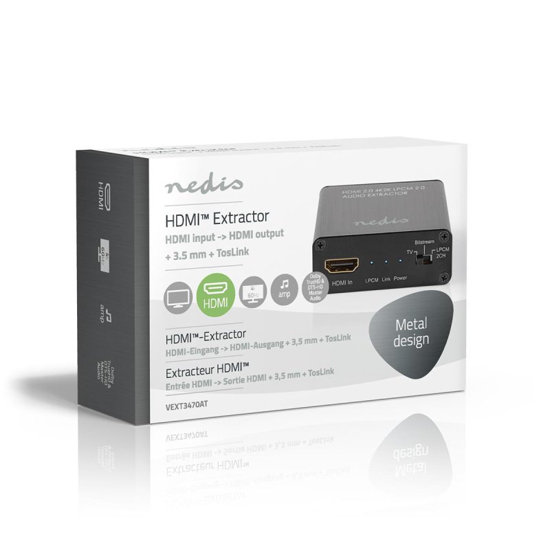 Nedis VEXT3470AT video switch HDMI