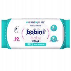 Bobini Baby Water Wet Wipes 60 Pieces