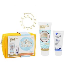 Panthenol Extra Promo Pack Sun Care Sunscreen Lotion Spf50 200ml Cream For Sunburns 100ml Gift