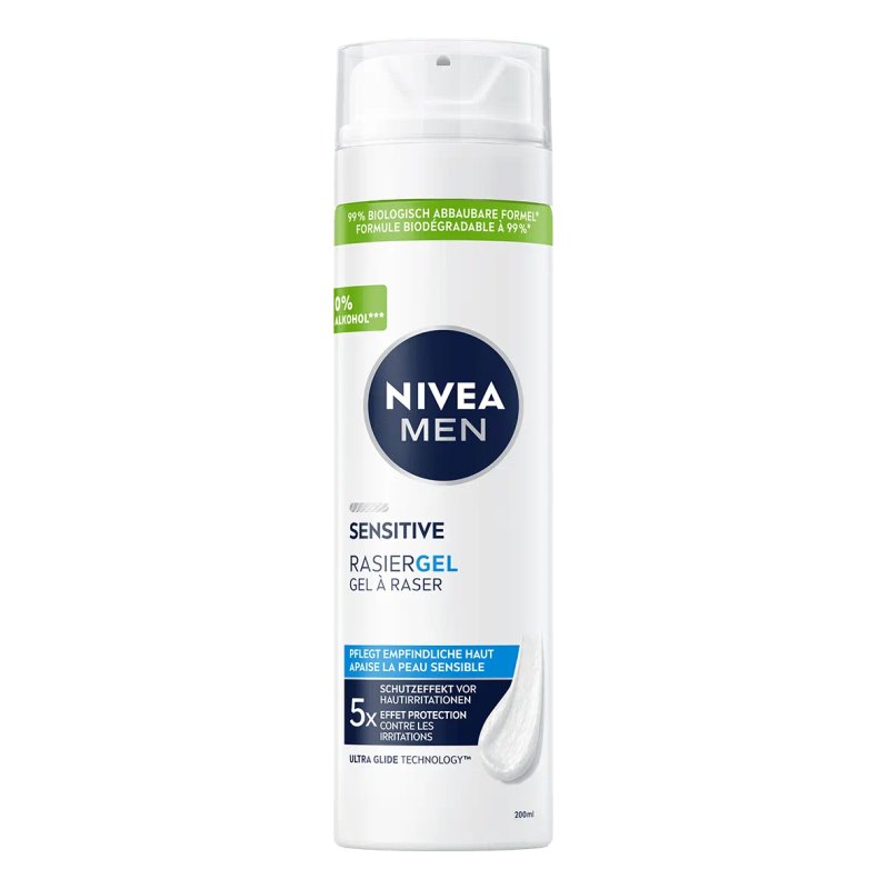 NIVEA MEN Sensitive Shaving gel 200 ml